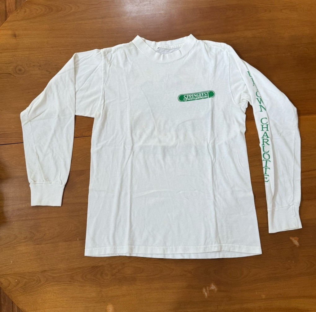 Vintage Springfest Tees Bundle Charlotte NC 1980s Various Sizes And Colors