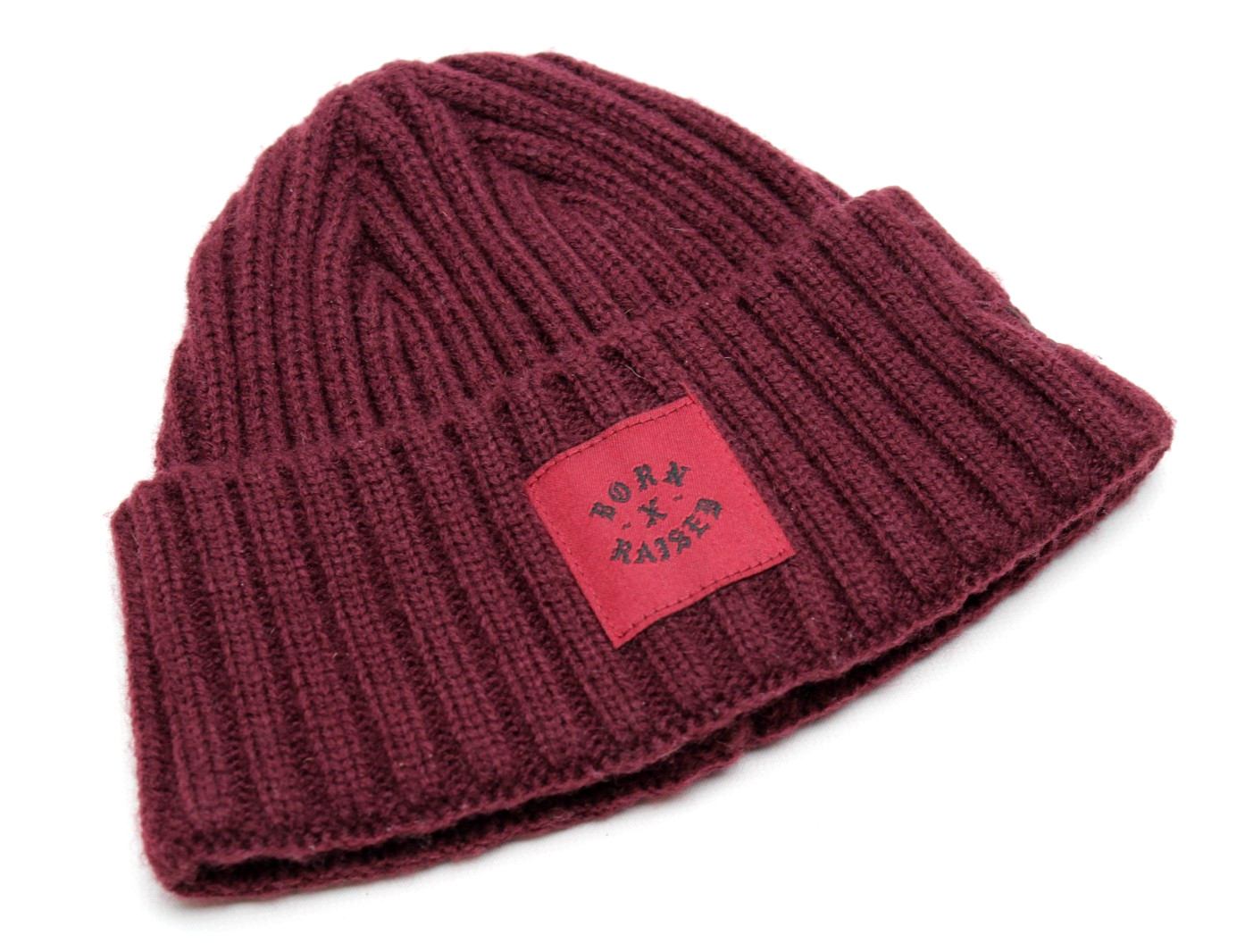 2023 BORN x RAISED NEW ERA ~LABEL~ RIBBED CUFF BEANIE skully/knit (KIDS/TODDLER)
