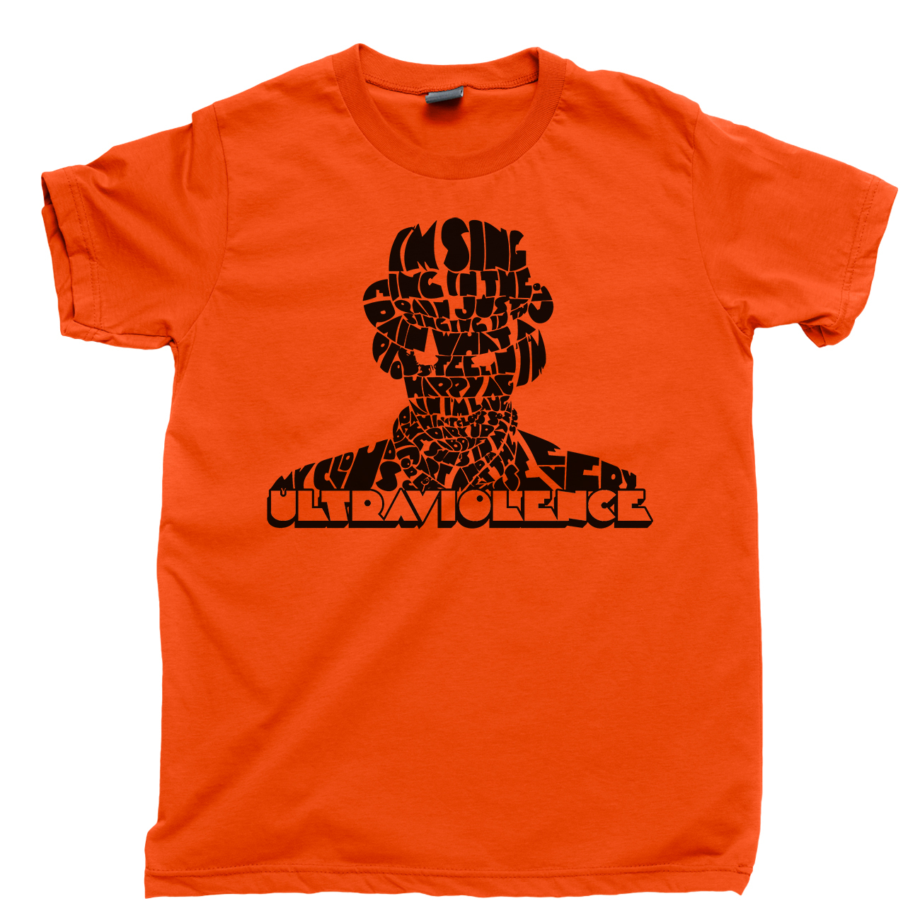 ULTRAVIOLENCE T Shirt Stanley Kubrick A Clockwork Orange Movie Tee Blu Ray DVD