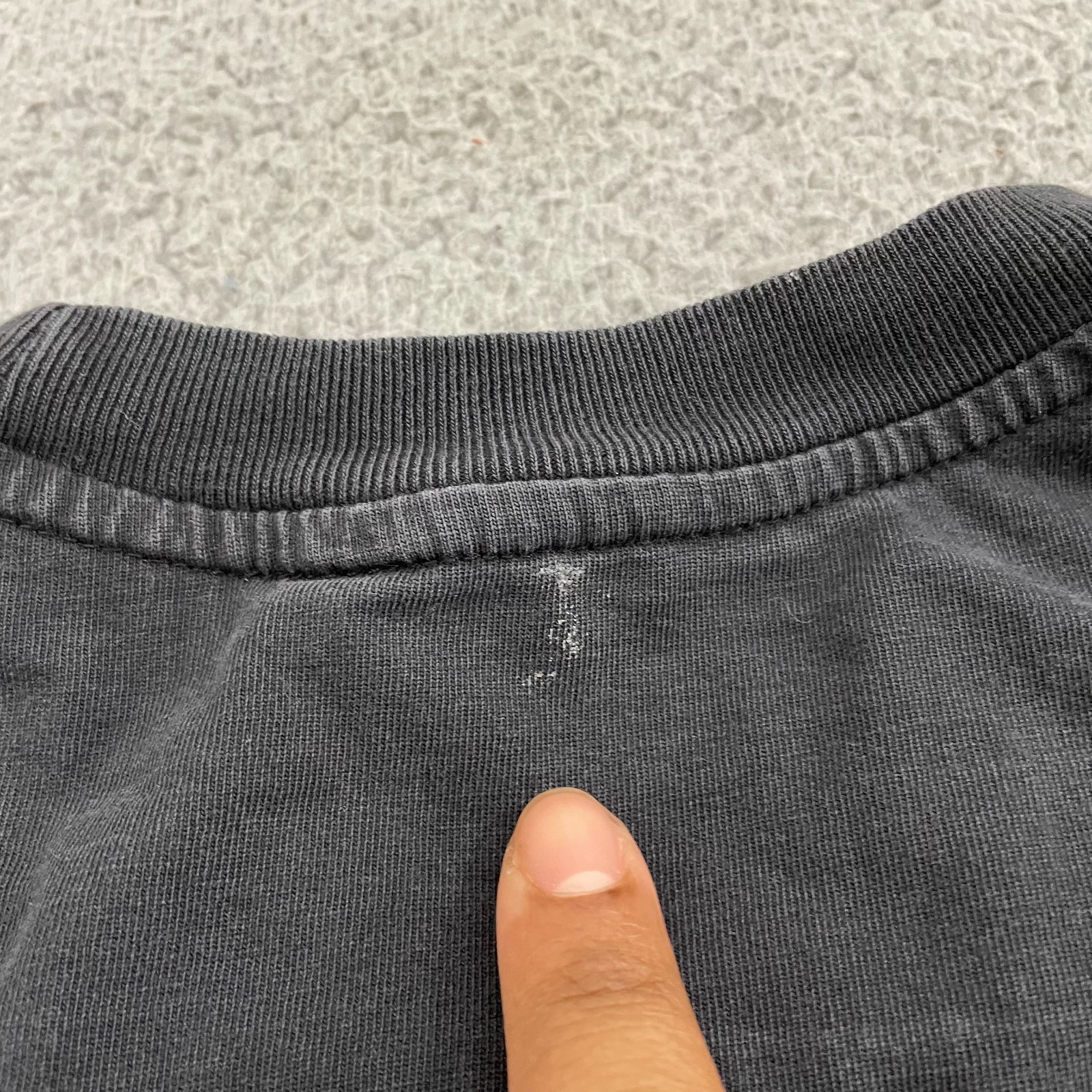 Club Monaco T-Shirt Men S Black Cotton Long Sleeve Pocket