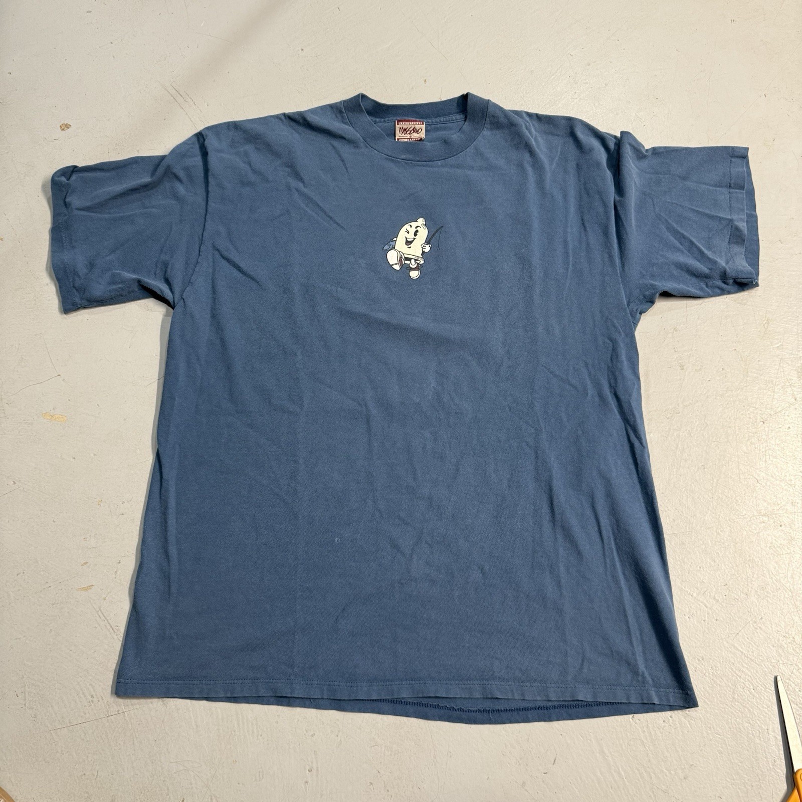 Vintage Mossimo Nice Catch Condom Shirt 90s Single Stitch XL