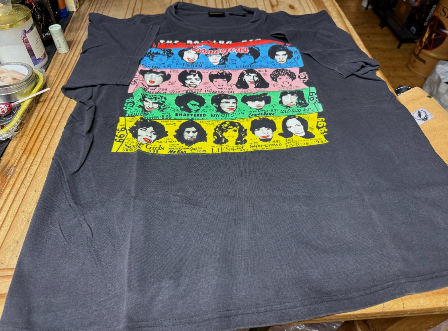 The Rolling Stones Some Girls Brokum Vintage T-Shirt