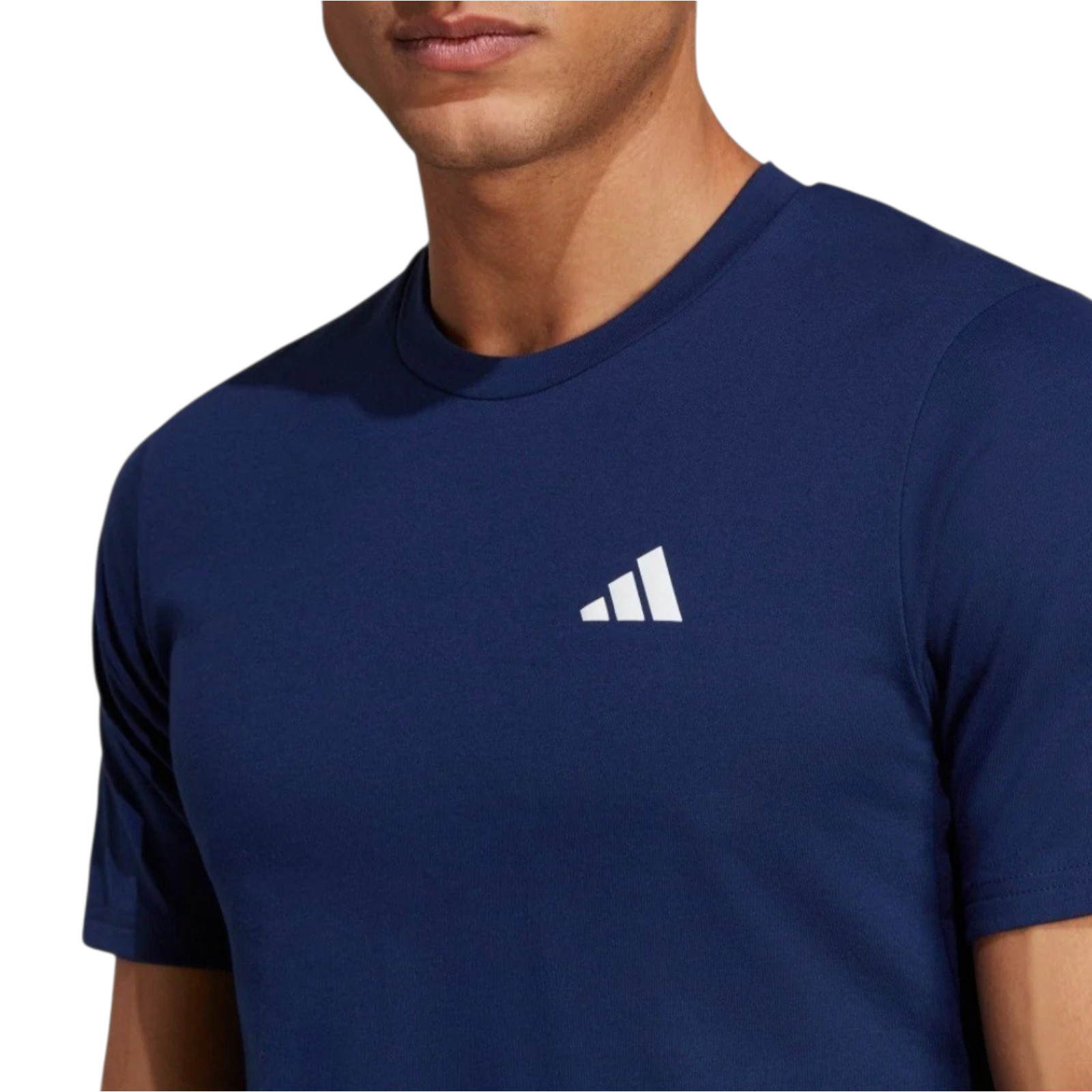 Adidas men&rsquo;s Train Essentials Training T-shirt. Navy Blue. Size Large New