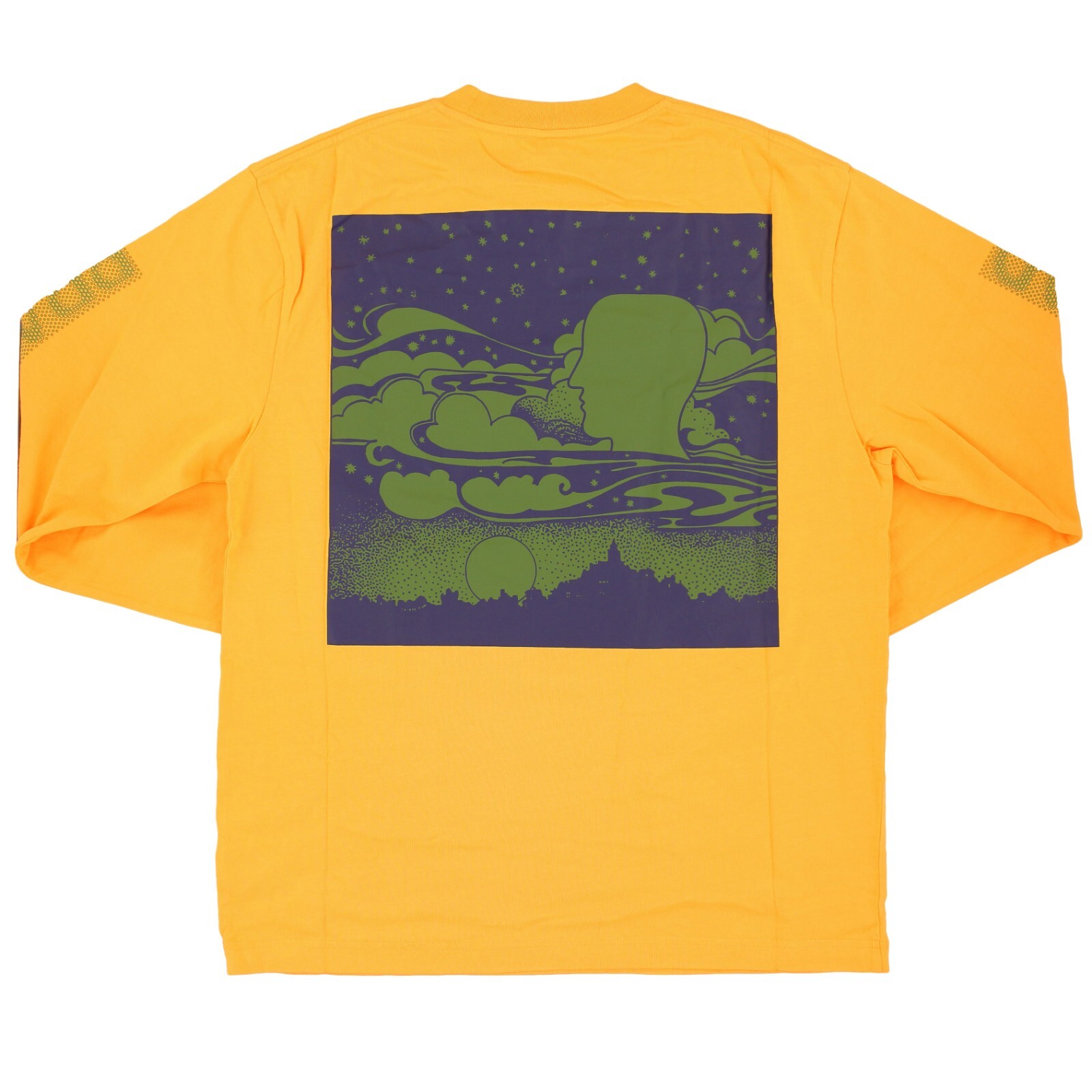 Brain Dead Men&rsquo;s Shirt Stereo Report Graphic Design Long Sleeve Crewneck