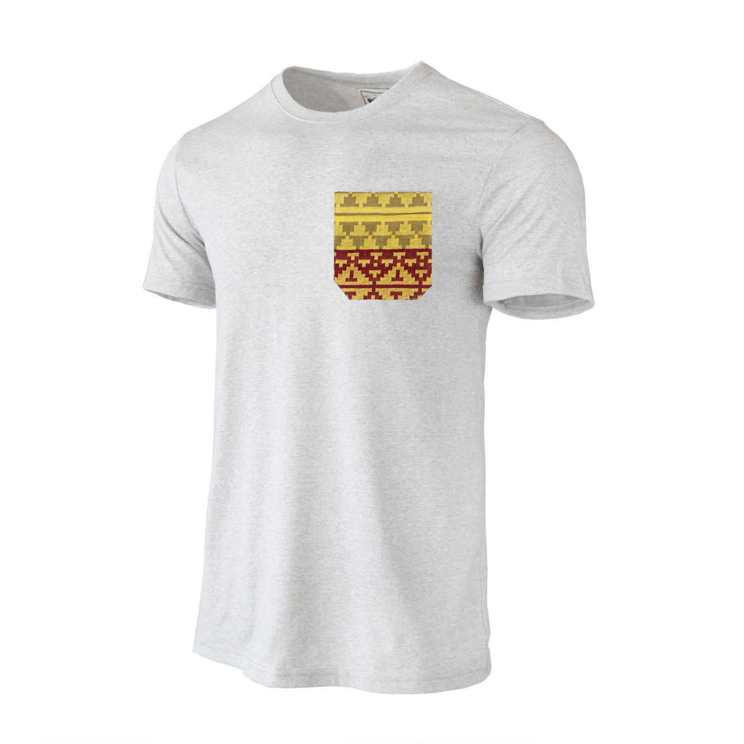 Classic Men&rsquo;s Pocket Tee Plain Crew Neck Short Sleeve Basic Everyday T-Shirt