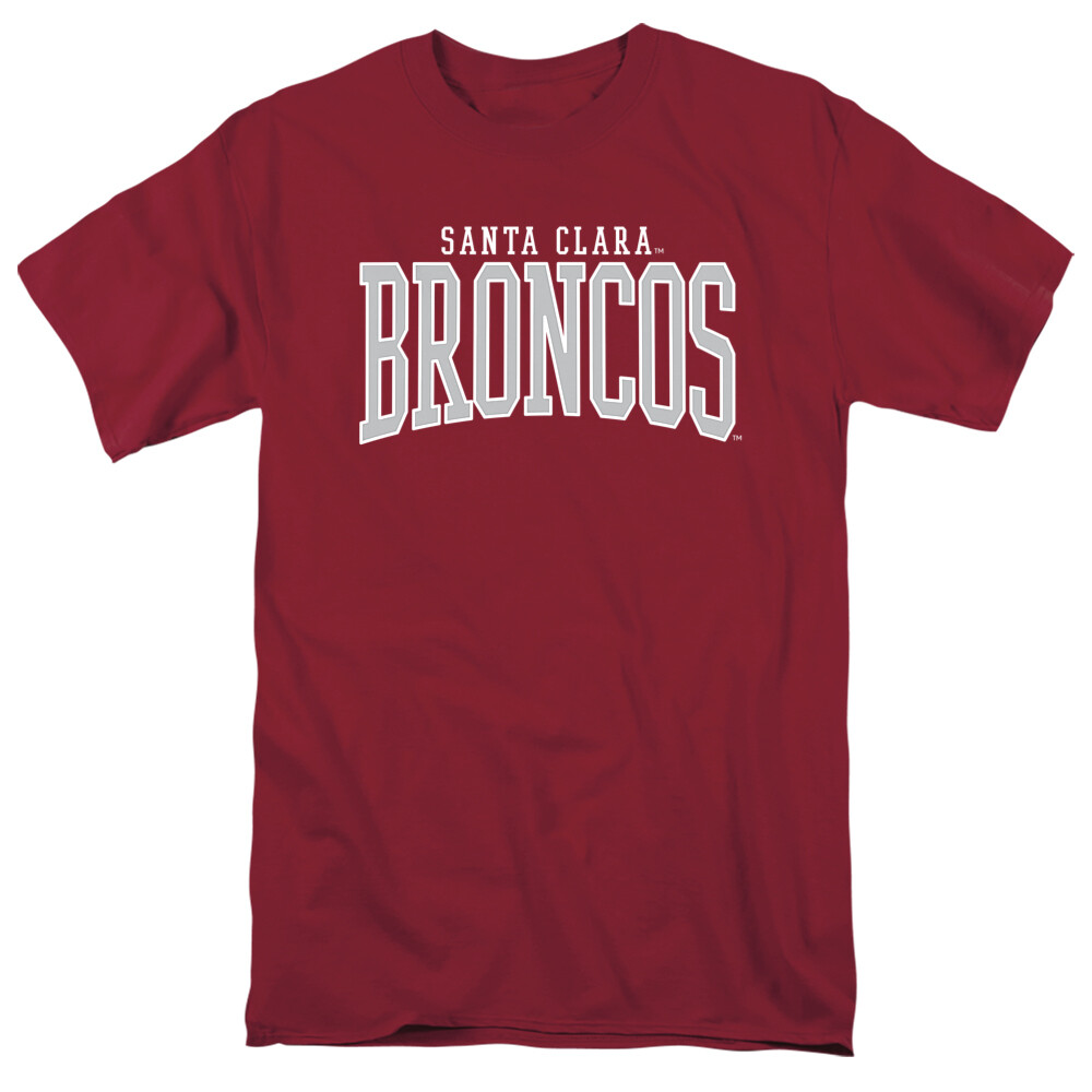 Santa Clara University Adult T-Shirt Est. Date, Garnet, S-3XL