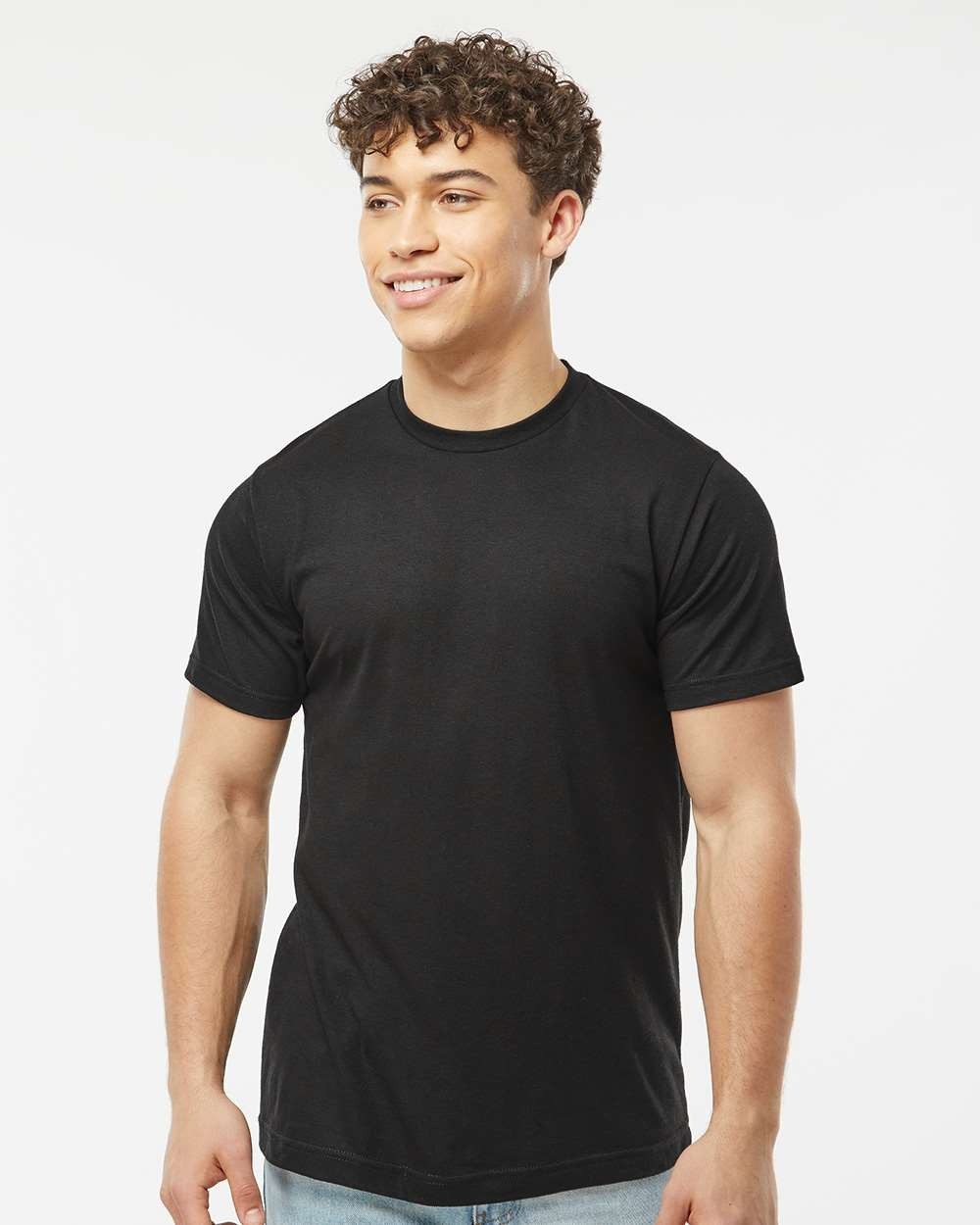 Hanes Essential-T Men&rsquo;s Black T-Shirt 6-Pack | Classic Fit | 100% Cotton | S-5XL