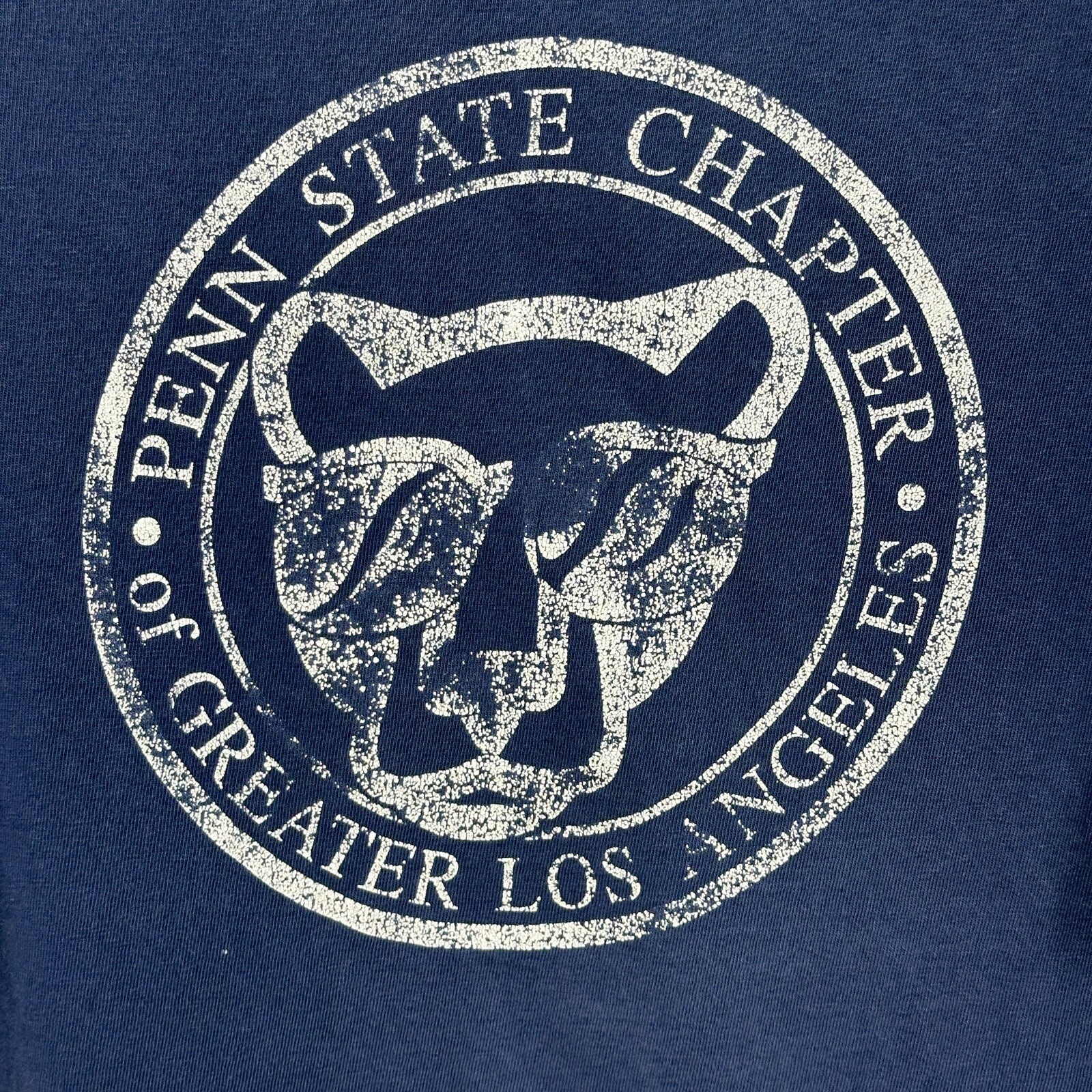 Vtg Distressed Penn State Chapter of Greater Los Angeles Double Sided T-Shirt 2X