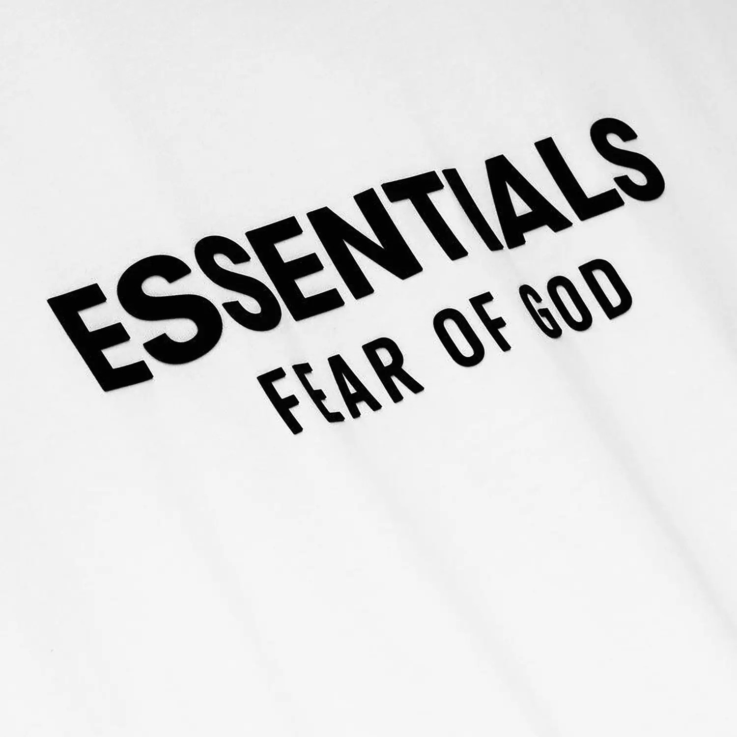 Fear of God Essentials Classic Tee &lsquo;Bright White&rsquo; S Size Oversized T-Shirt SS25
