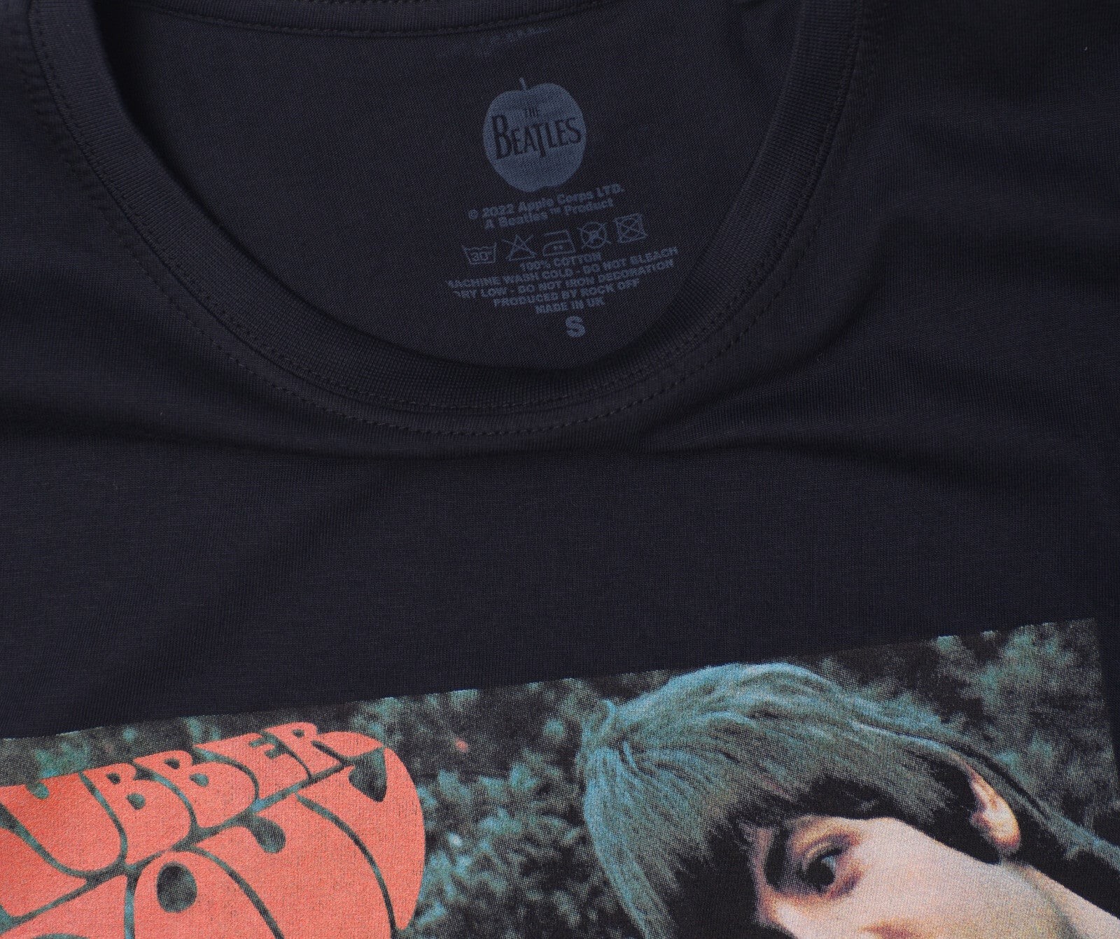 The Beatles T Shirt Rubber Soul Official Logo Rock Band Album Cover S-2XL New