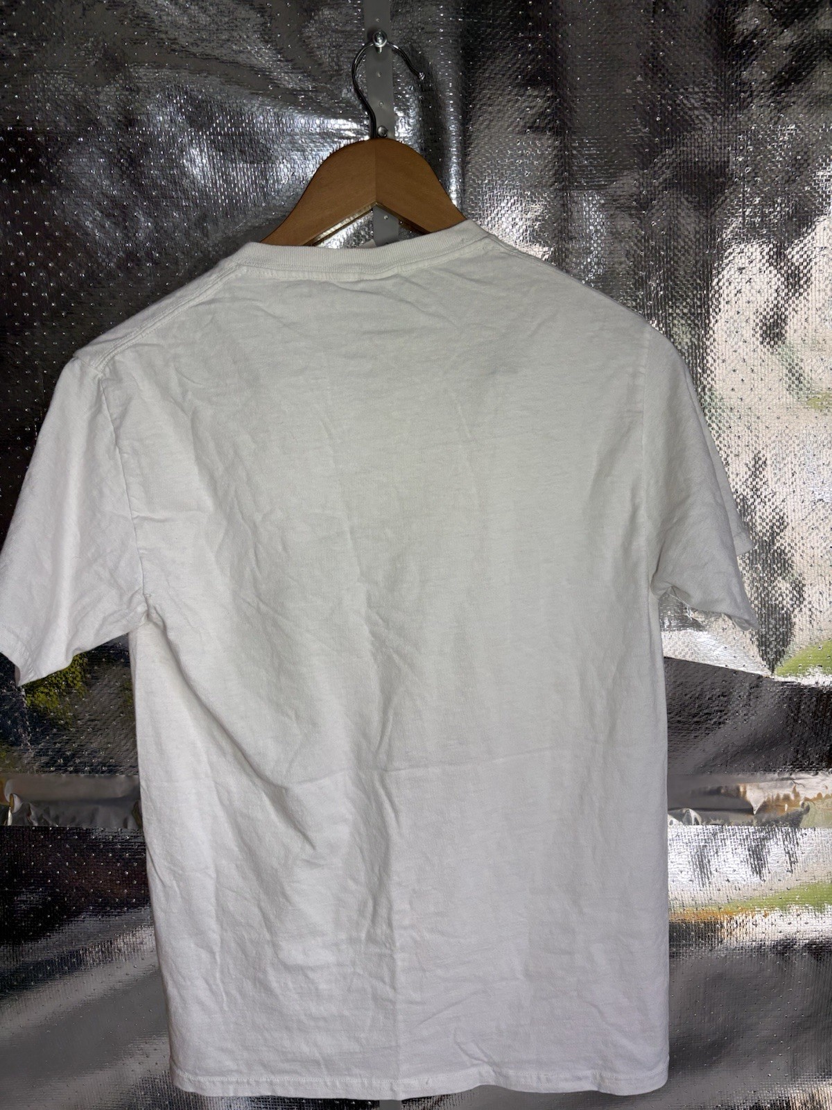 Fruit of the Loom HD Cotton Naruto Uzumaki Graphic Tee White Crew Neck S