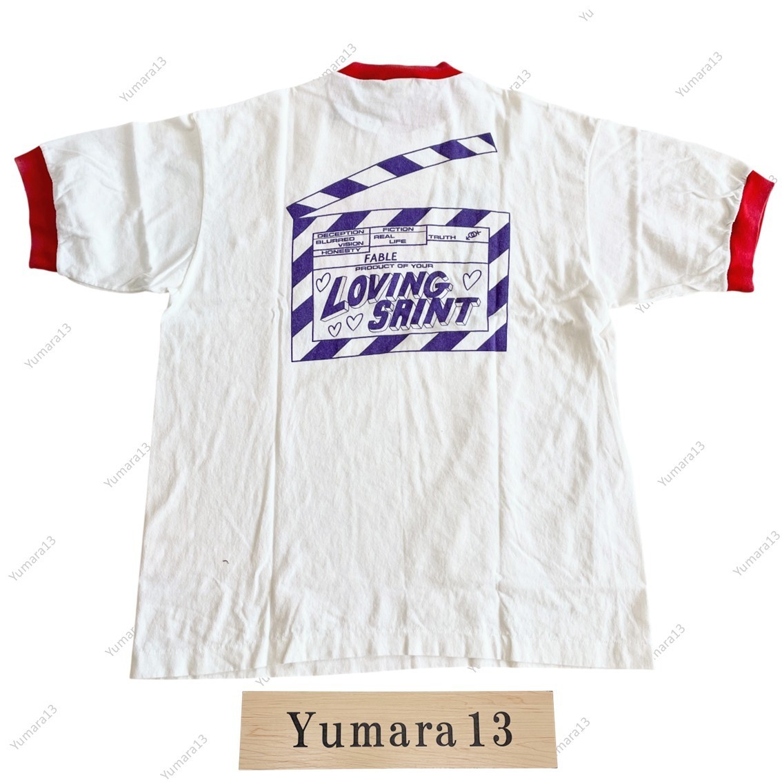 Saint Mxxxxxx SS T-Shirt I Love Saint White