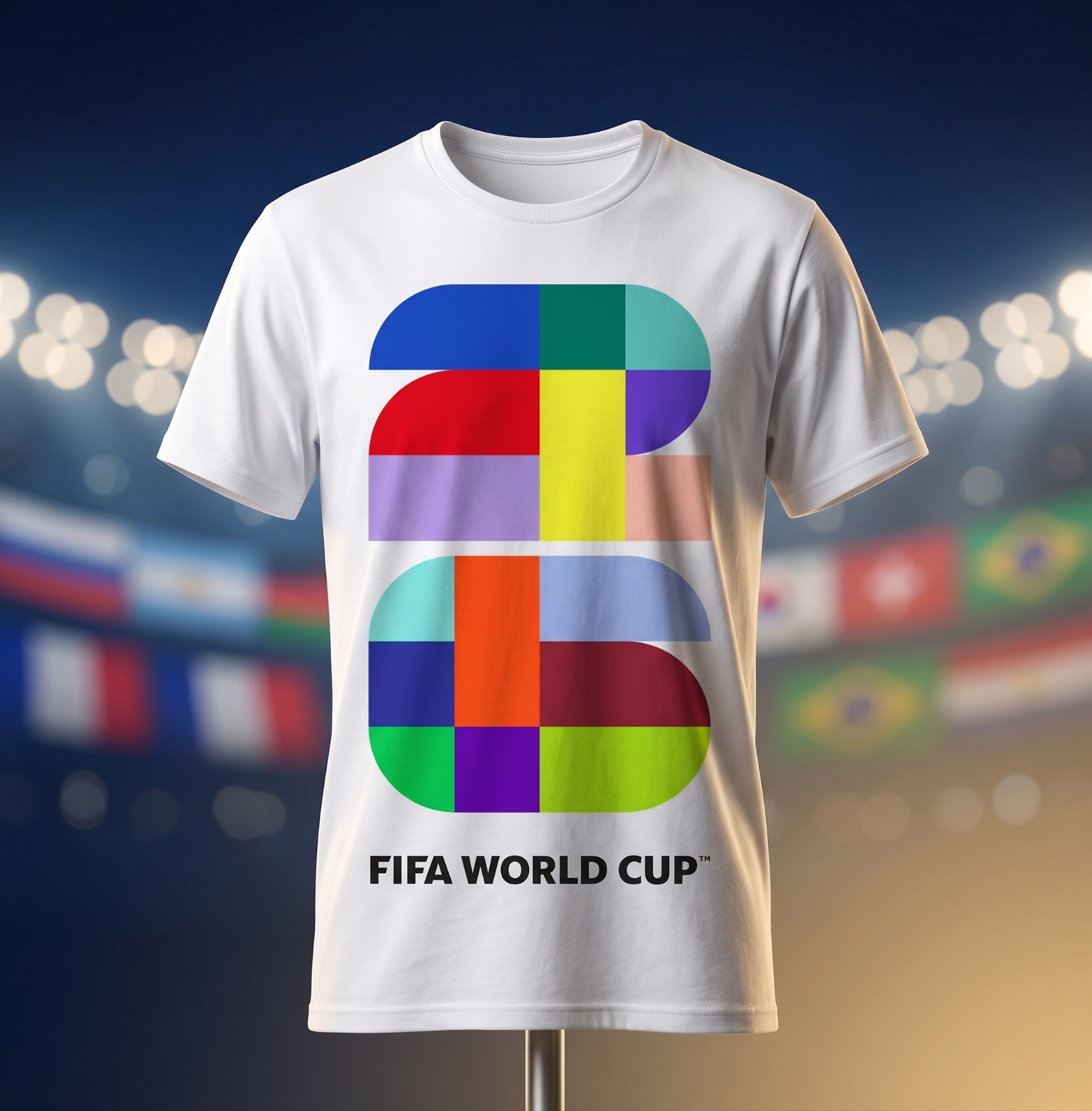FIFA World CUP26 Event Colors T-Shirt FREESHIPS