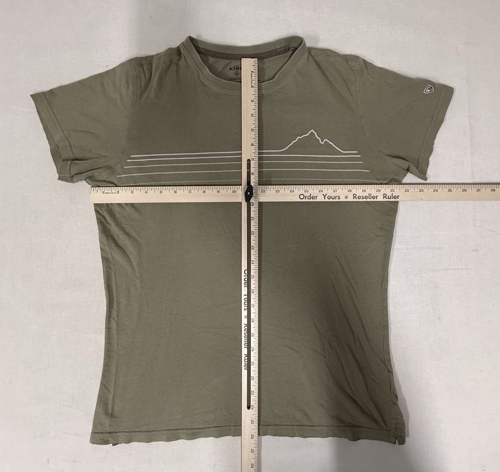 KUHL Wildfibre T-Shirt Mens M 7397 Organic Cotton Short Sleeve 177