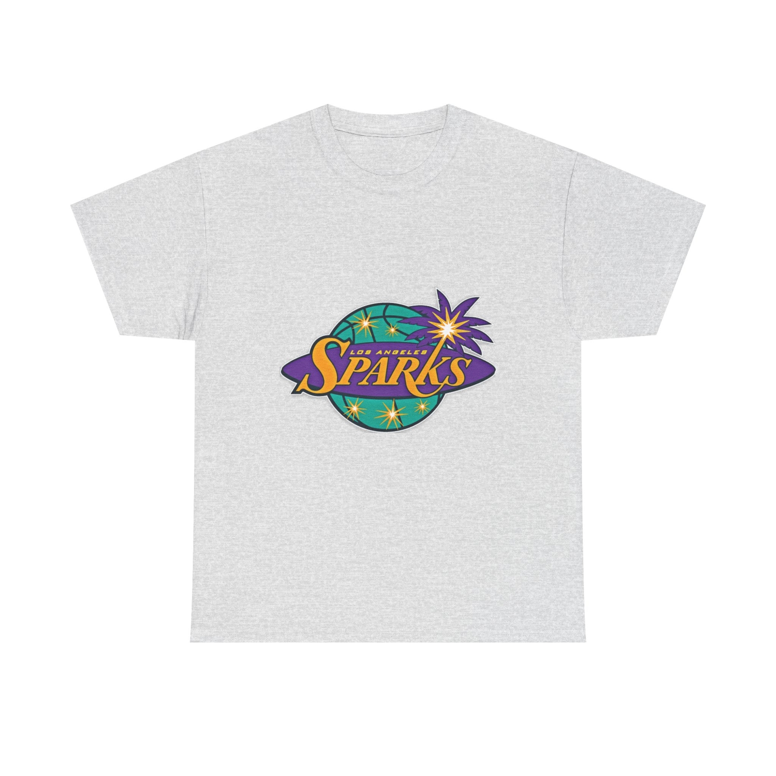 Los Angeles Sparks Unisex Heavy Cotton Tee – LA Sparks Basketball Fan Shirt