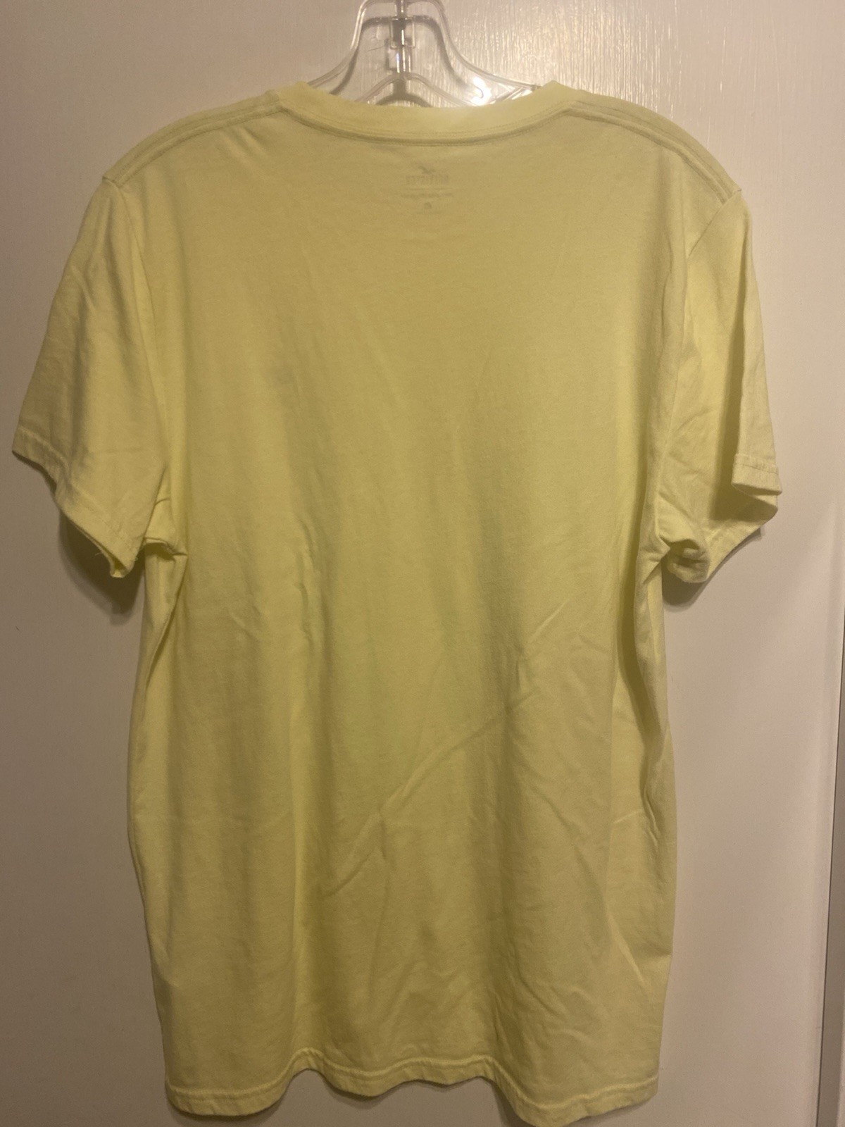 Hollister Must Have Collection Men&rsquo;s Pale Yellow T-shirt Size Medium bird NWOT