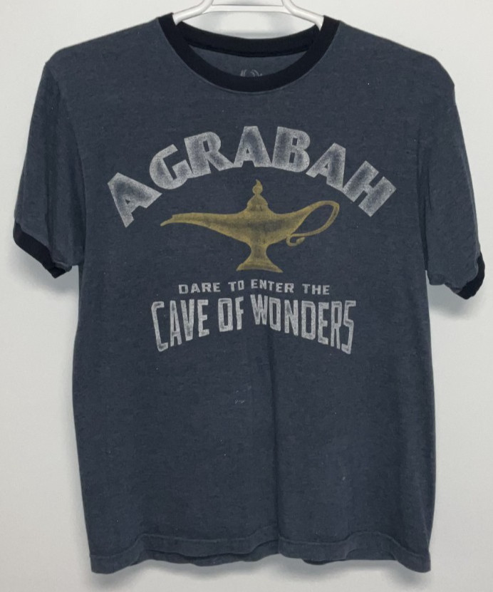 Aladdin Short Sleeve T-Shirt Men&rsquo;s Large Blue
