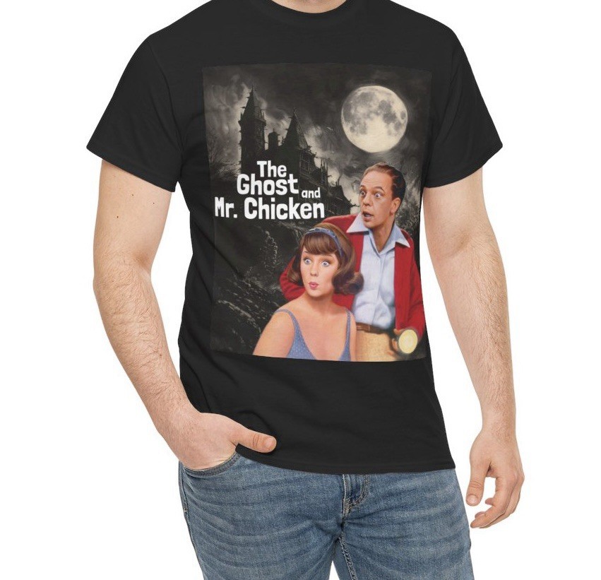 The Ghost And Mr. Chicken T Shirt – Don Knotts – 60’s Comedy Classic Retro Tee
