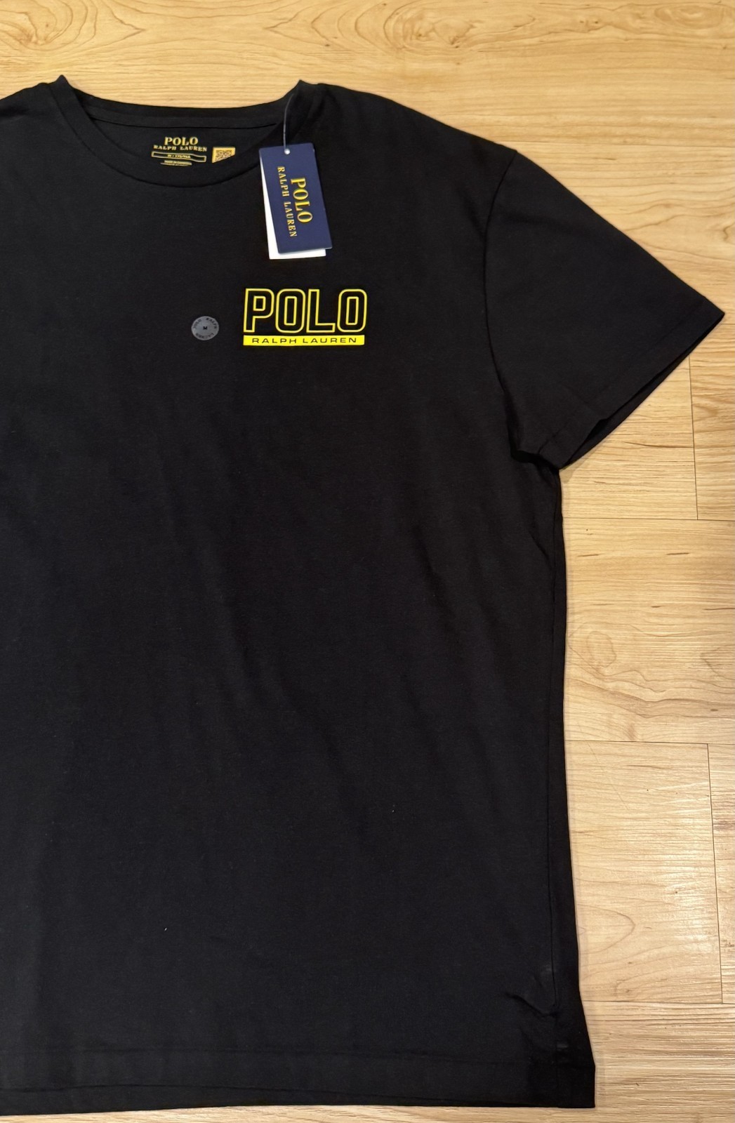 Polo Ralph Lauren Men&rsquo;s Classic Fit Polo Graphic Print T-Shirt Tee Black S-XXL