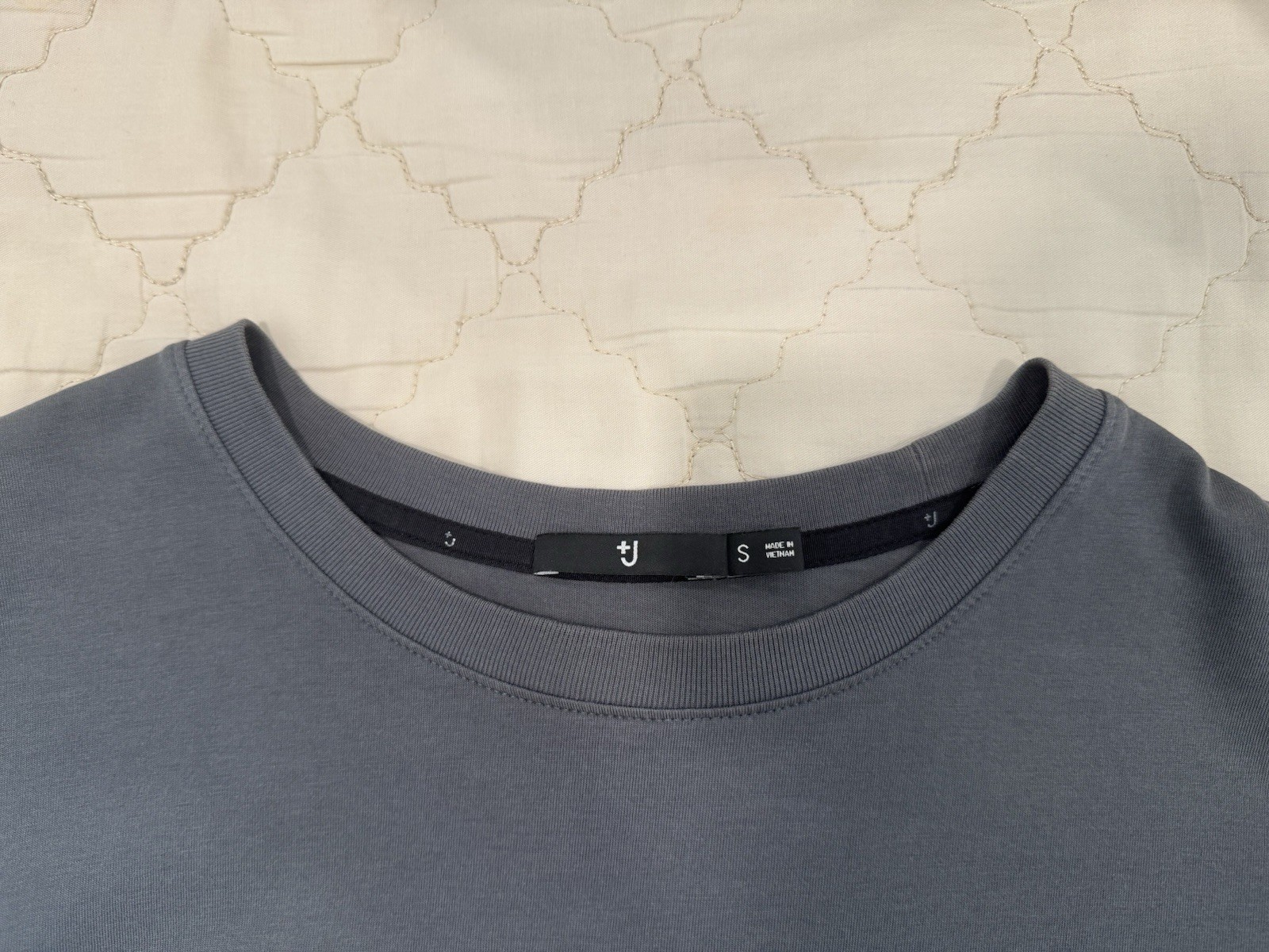 Uniqlo x Jil Sander +J Supima® Cotton Relaxed Fit T-Shirt Dark Grey Size Small