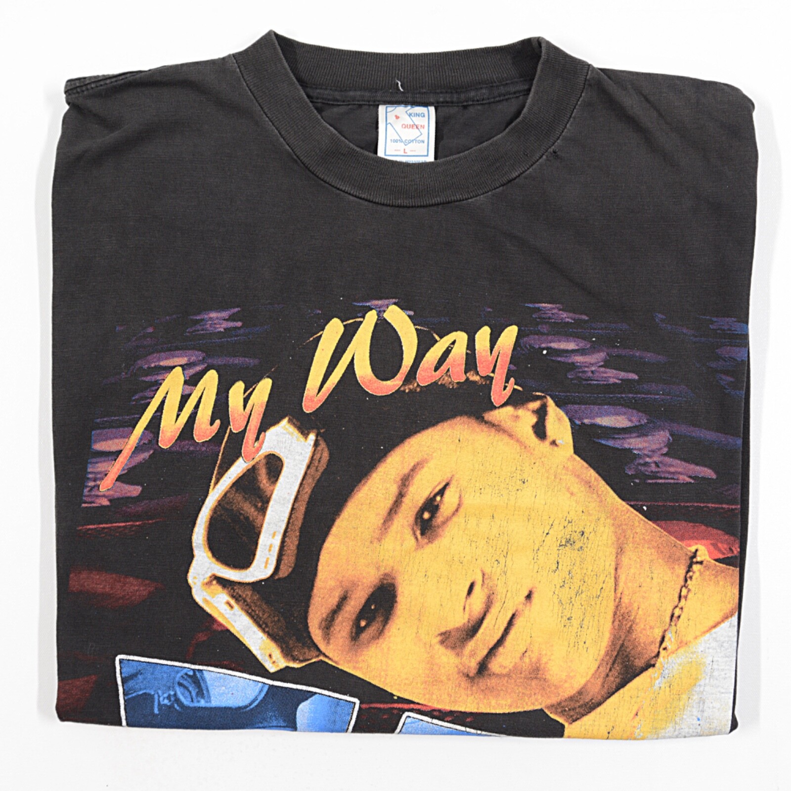 USHER 1997 My Way Nice & Slow T-Shirt Large rap R&B hip-hop front/back graphics