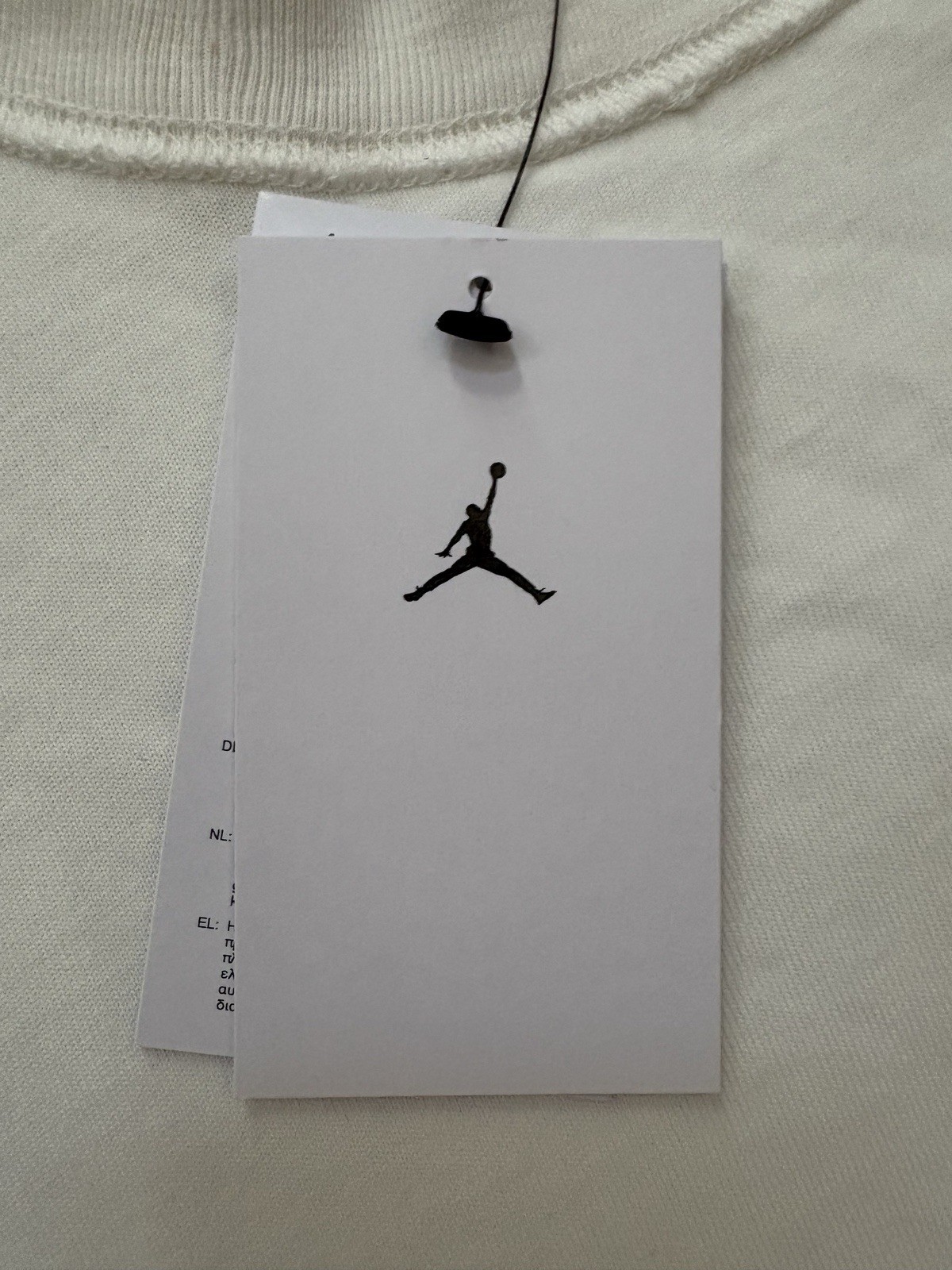 Nike Jordan Rare Air Long Sleeve Tee Shirt White Men’s Sz XS IB3134-134