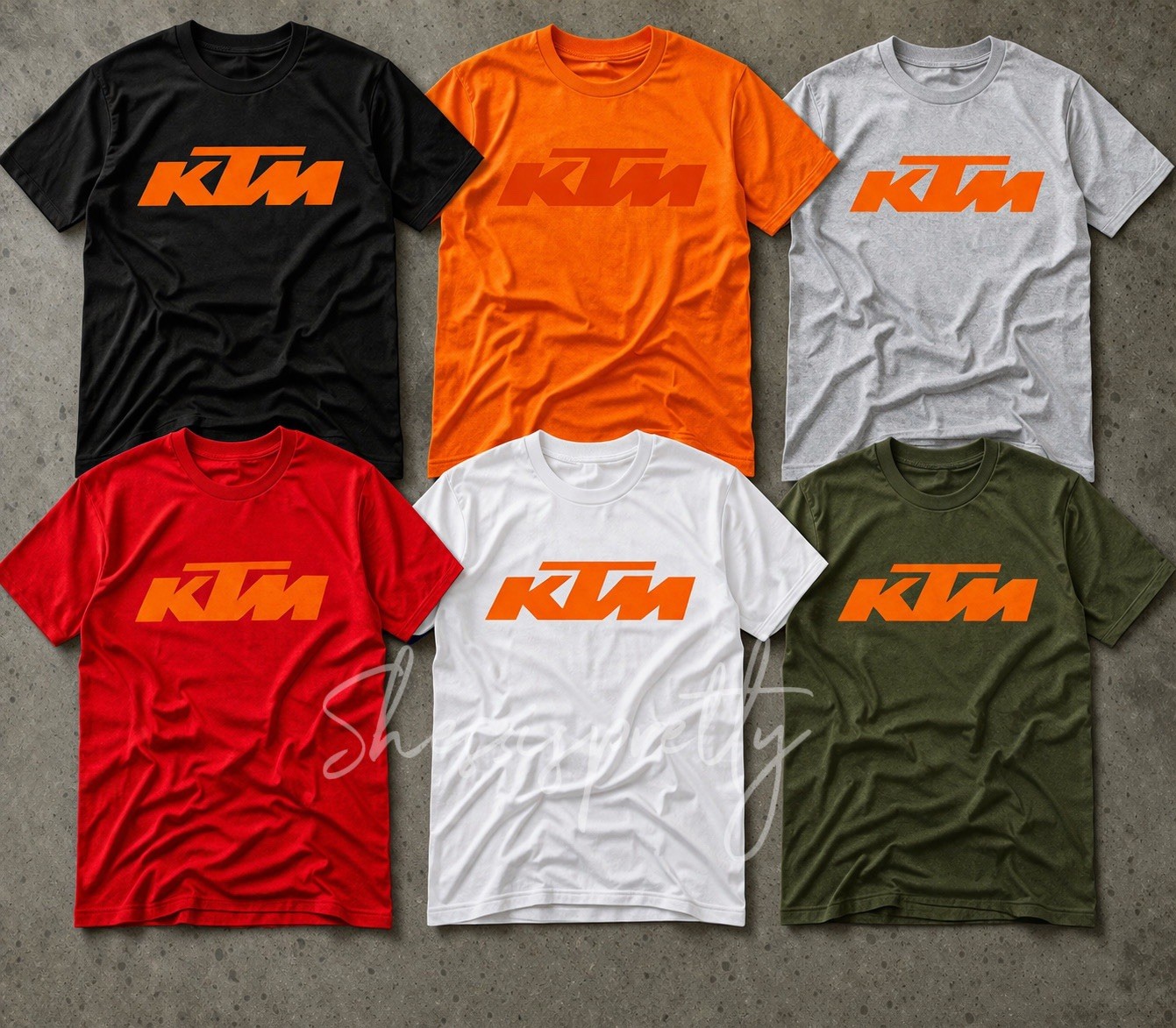 KTM Graphic T-Shirt Men | Premium Cotton Tee | Streetwear Racing Style ATV Biker