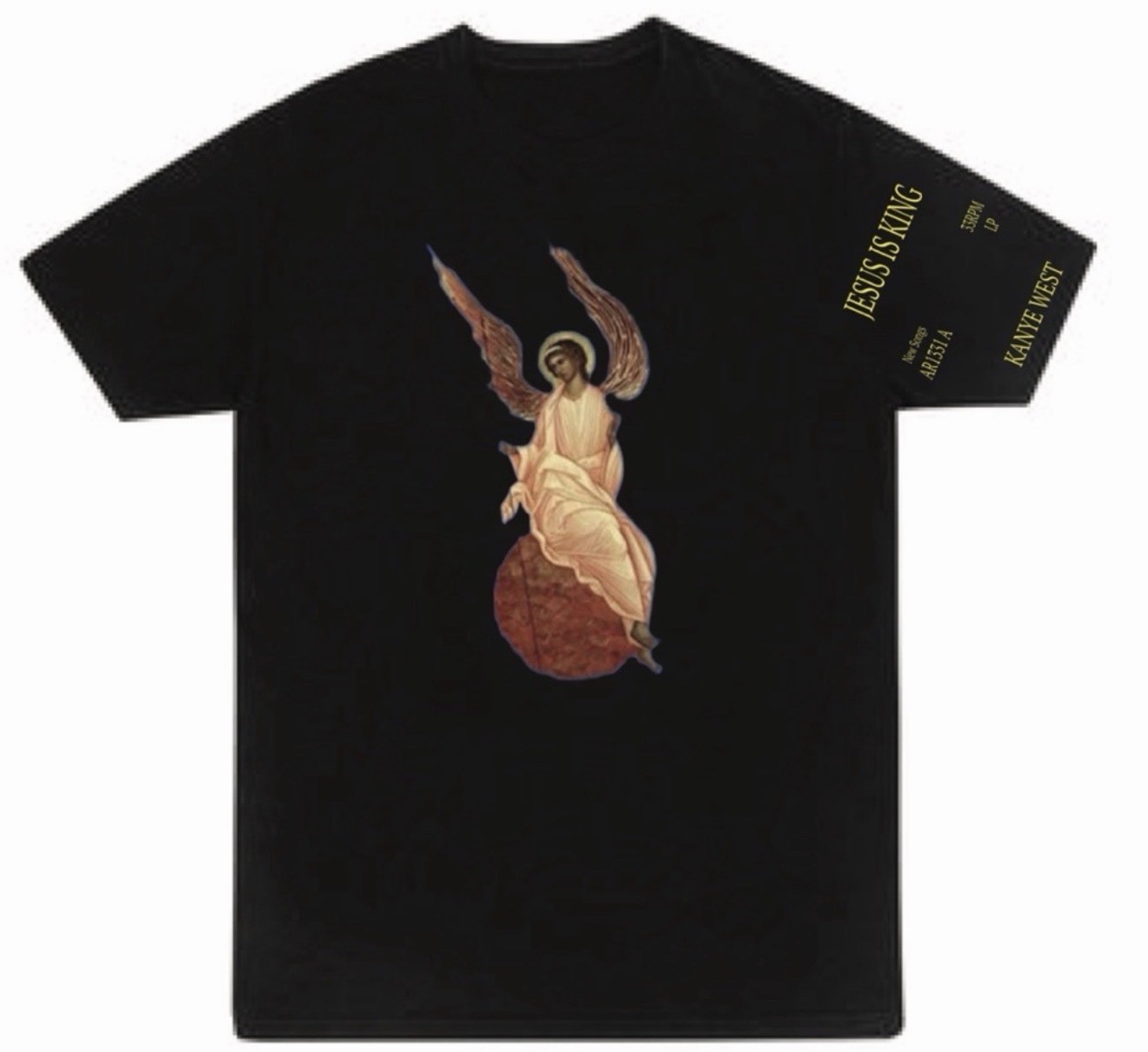Men&rsquo;s Kanye West Jesus Is King Angel T Shirt New 2026 Ye Tee