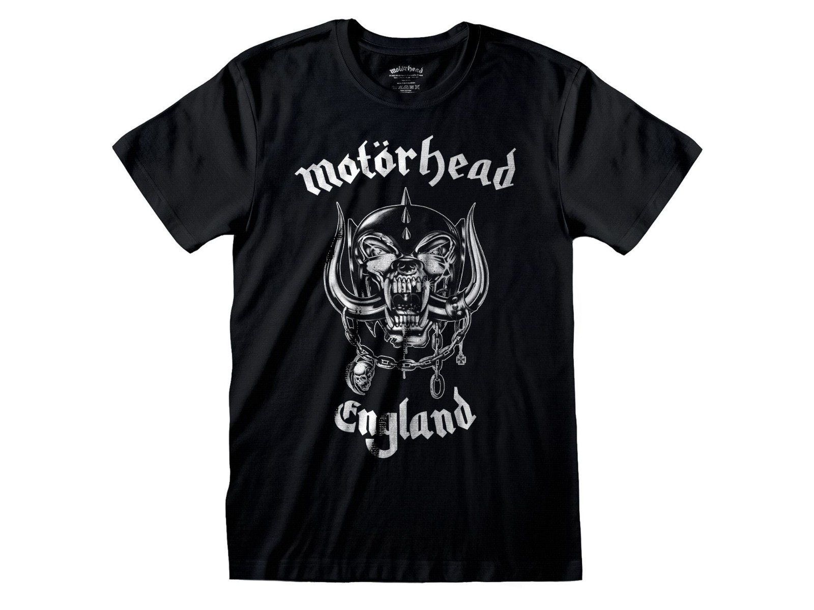 MotorHead Official T-Shirt Jersey Original Black England