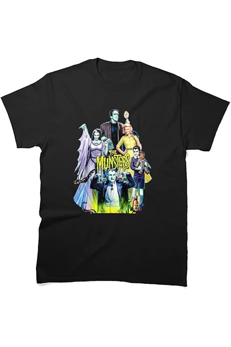 The Munsters Normal Family Licensed Adult T-Shirt Size S-5XL