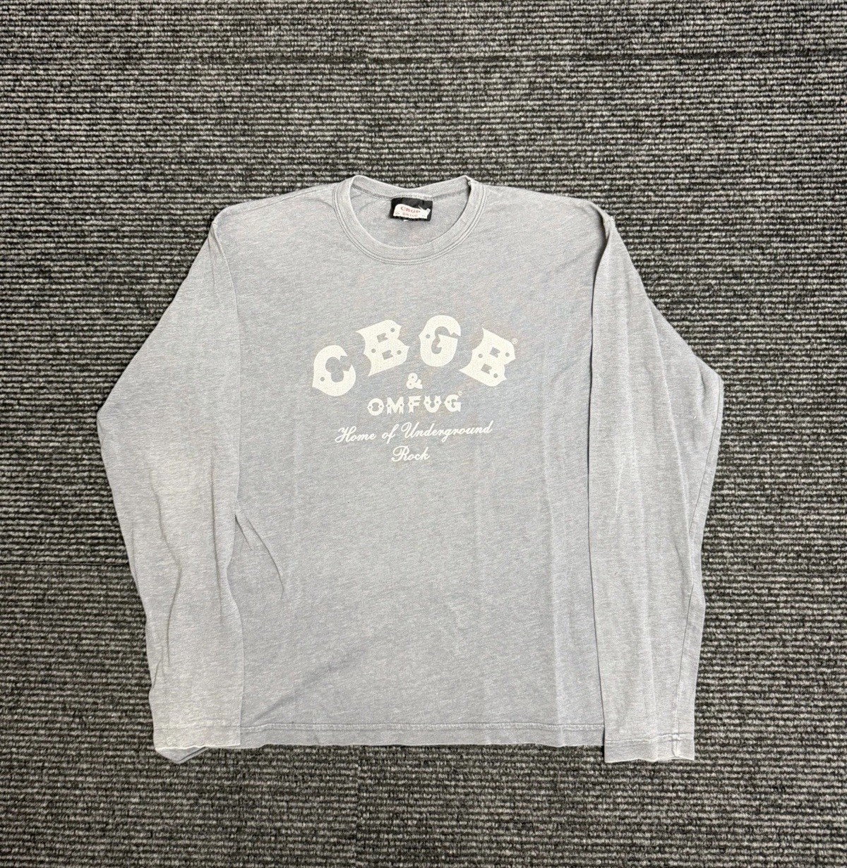 Vintage CBGB Shirt Men L See Measurements Underground Punk Rock NYC Made In USA