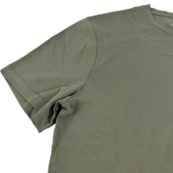 The Men&rsquo;s Store at Dept Store Supima Cotton Tee in Vetiver Green-Small
