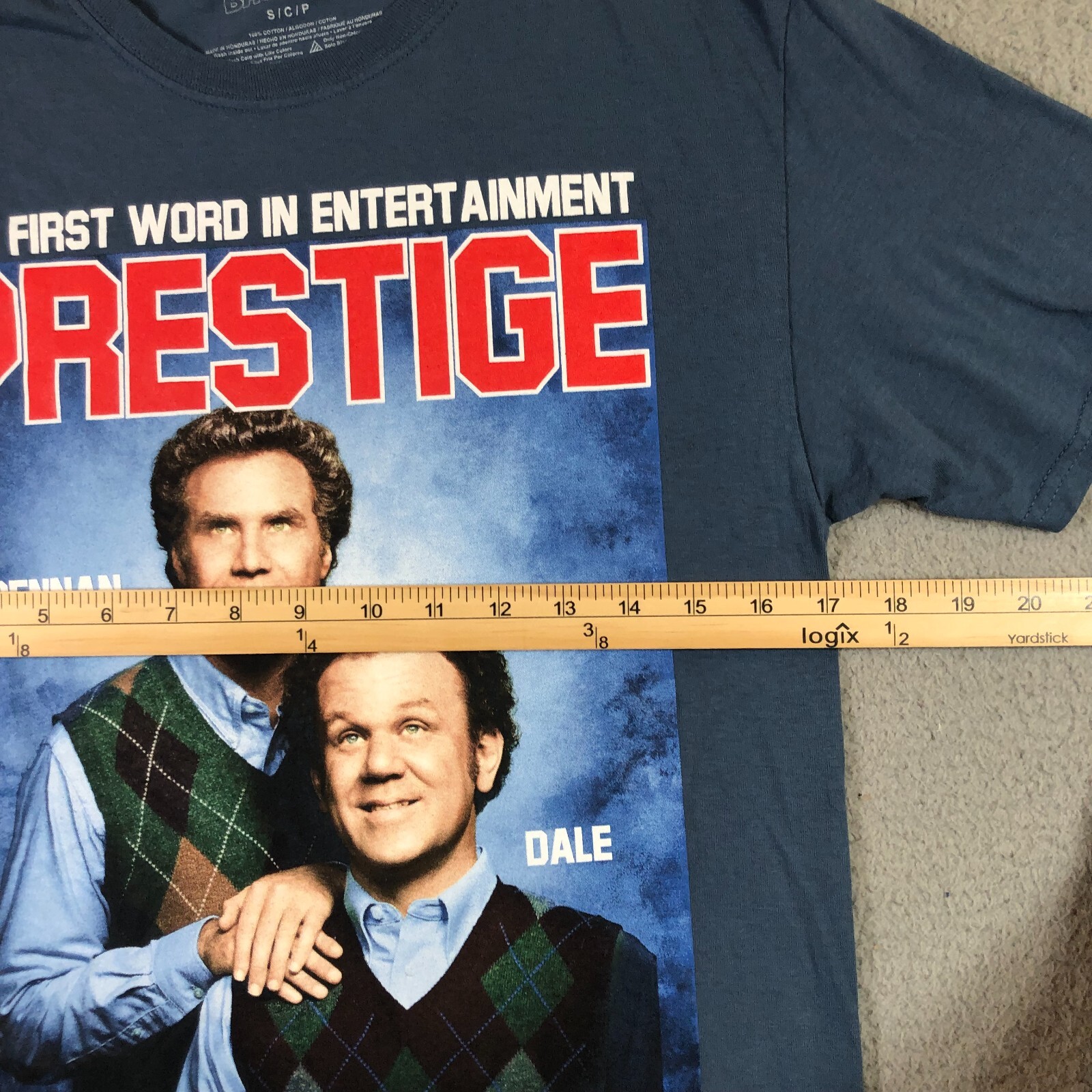 step brothers T Shirt Mens S gray slate movie will ferral