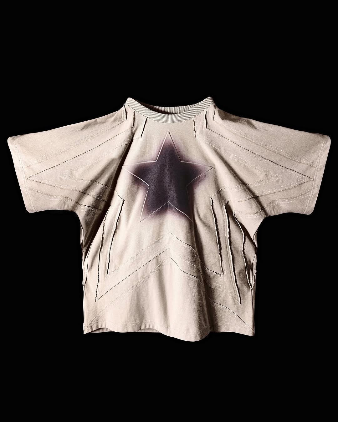 BADSON US STAR TShirt Mens XL Rare Streetwear Dual Front & Back Exclusive Design