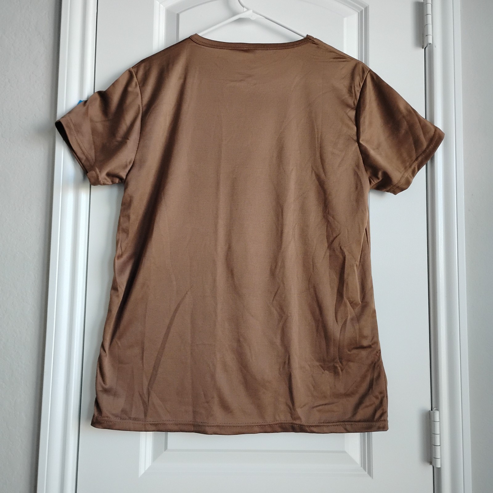 NEW Brown Custom Made Cool Stretch Quick Dry Yorkie T-Shirt SMALL