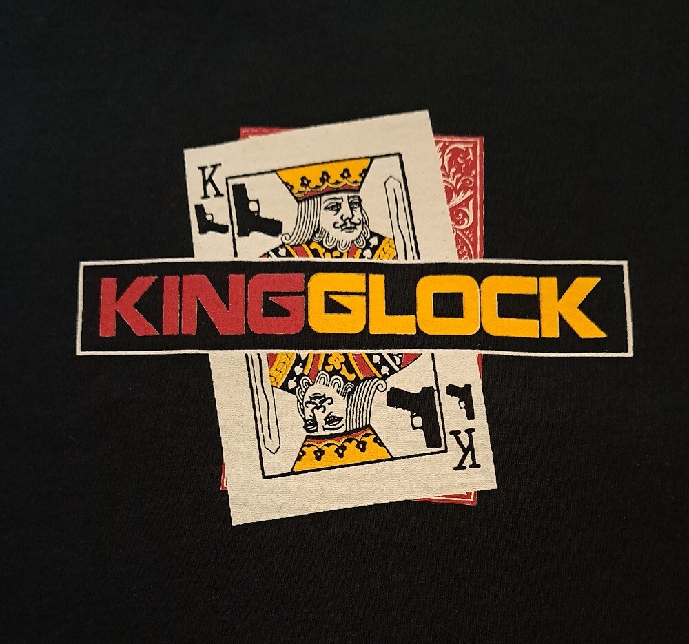 T-Shirt « King Glock » , Jerzees 100% Heavyweight Cotton XXL