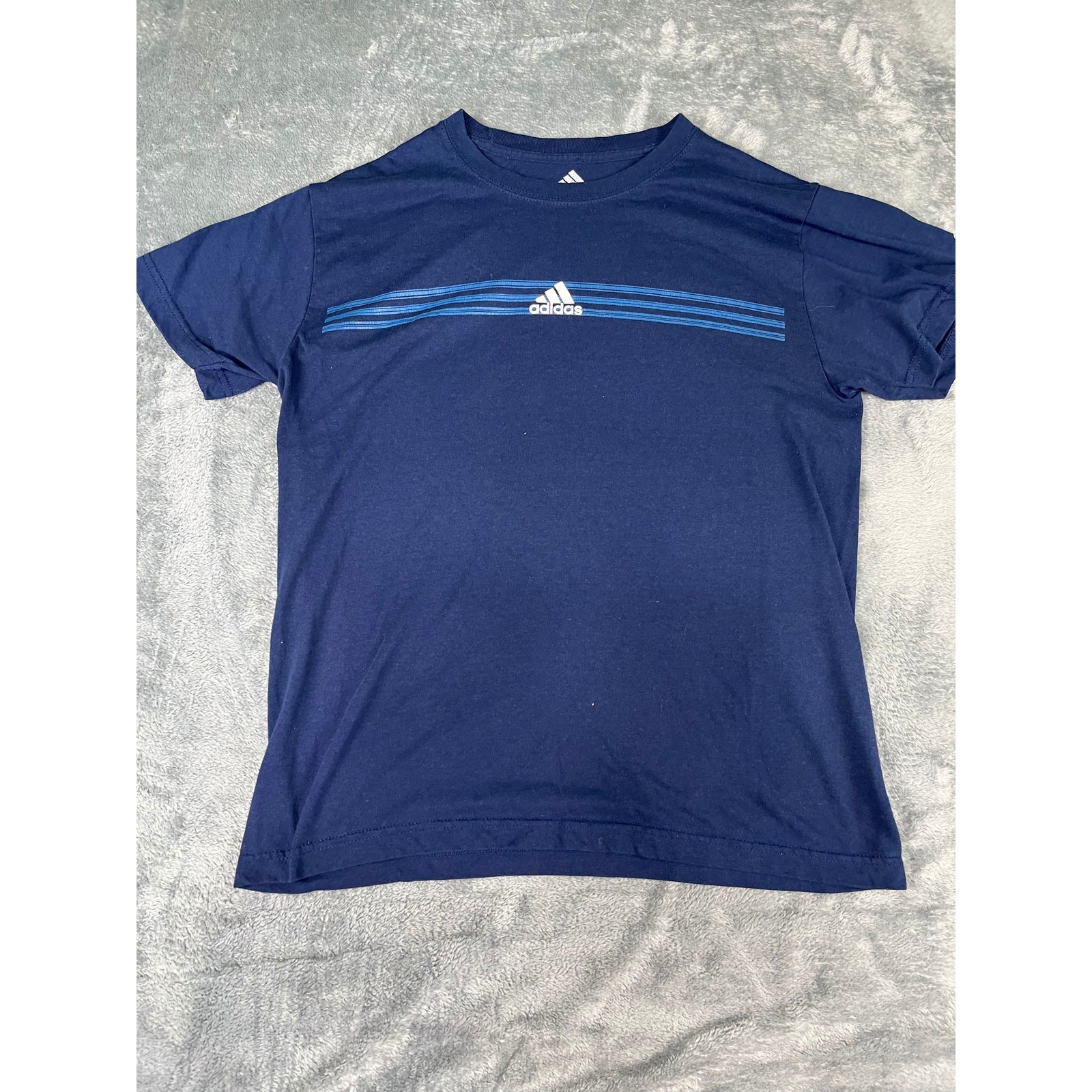 men&rsquo;s blue large climate Adidas shirt