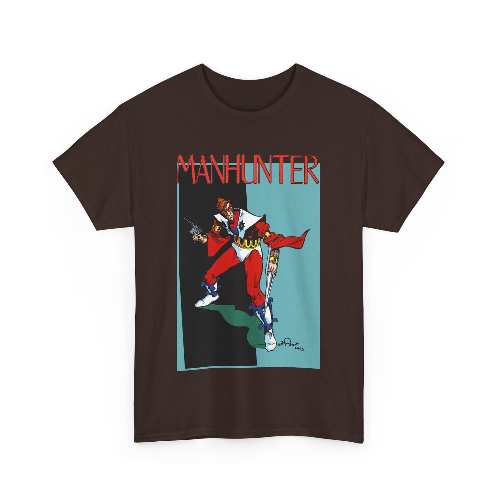 Manhunter T-Shirt – Walt Simonson Art – Detective Comics – Paul Kirk – DC Comics