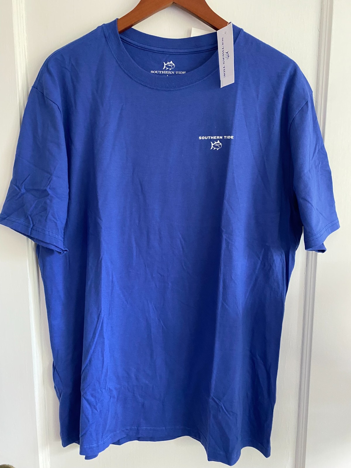 NWT SOUTHERN TIDE Mens Size Large University Blue Built w Purpose T-Shirt