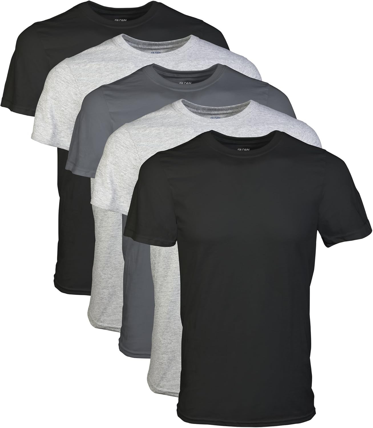 Gildan Men&rsquo;s Crew T-Shirts, Multipack, Style G1100