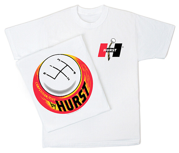 Hurst Competition Plus (046) White 100% Cotton T-Shirt