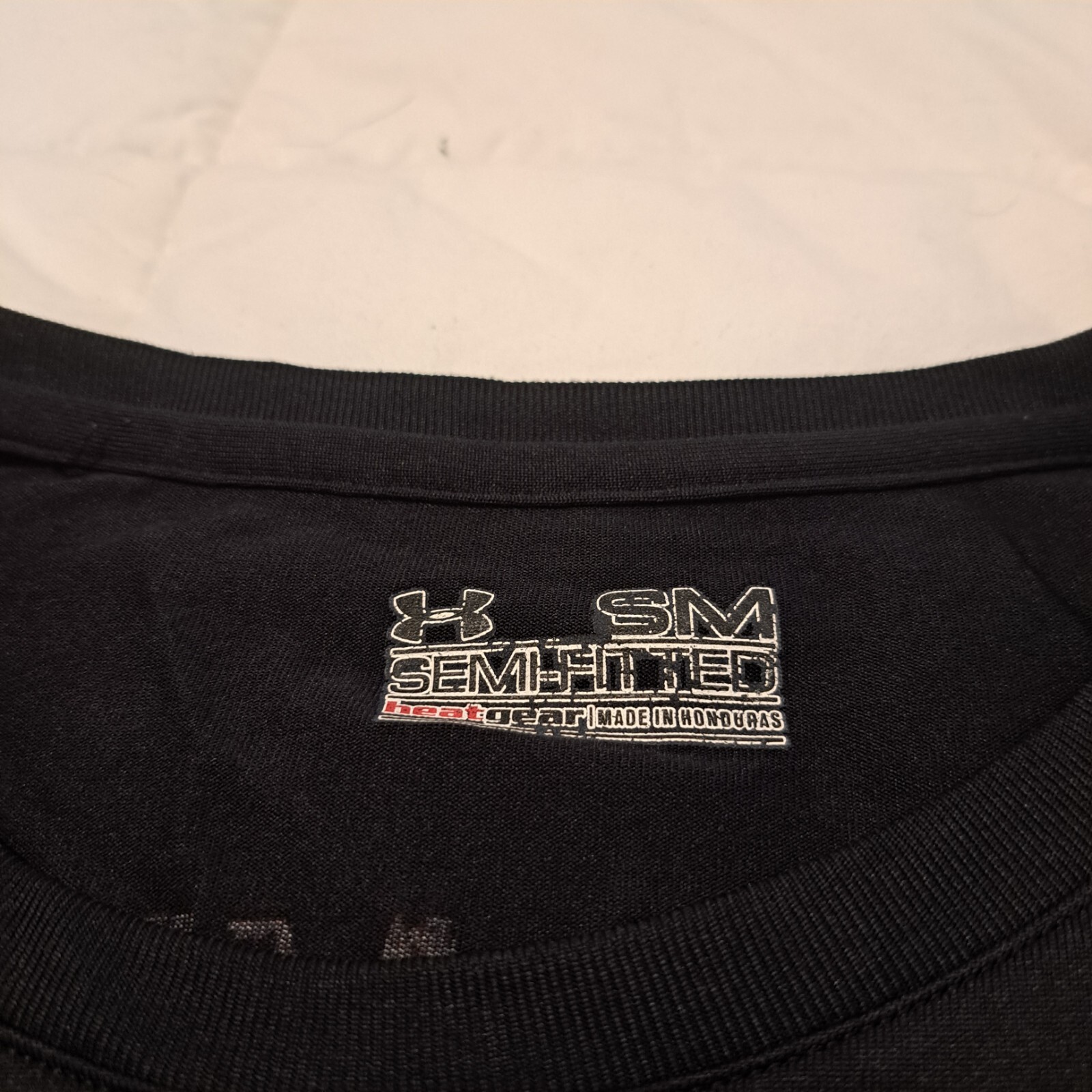 Under Armour Tough Mudder 2013 Finisher Heat Gear Black Size Small Semi Fitted