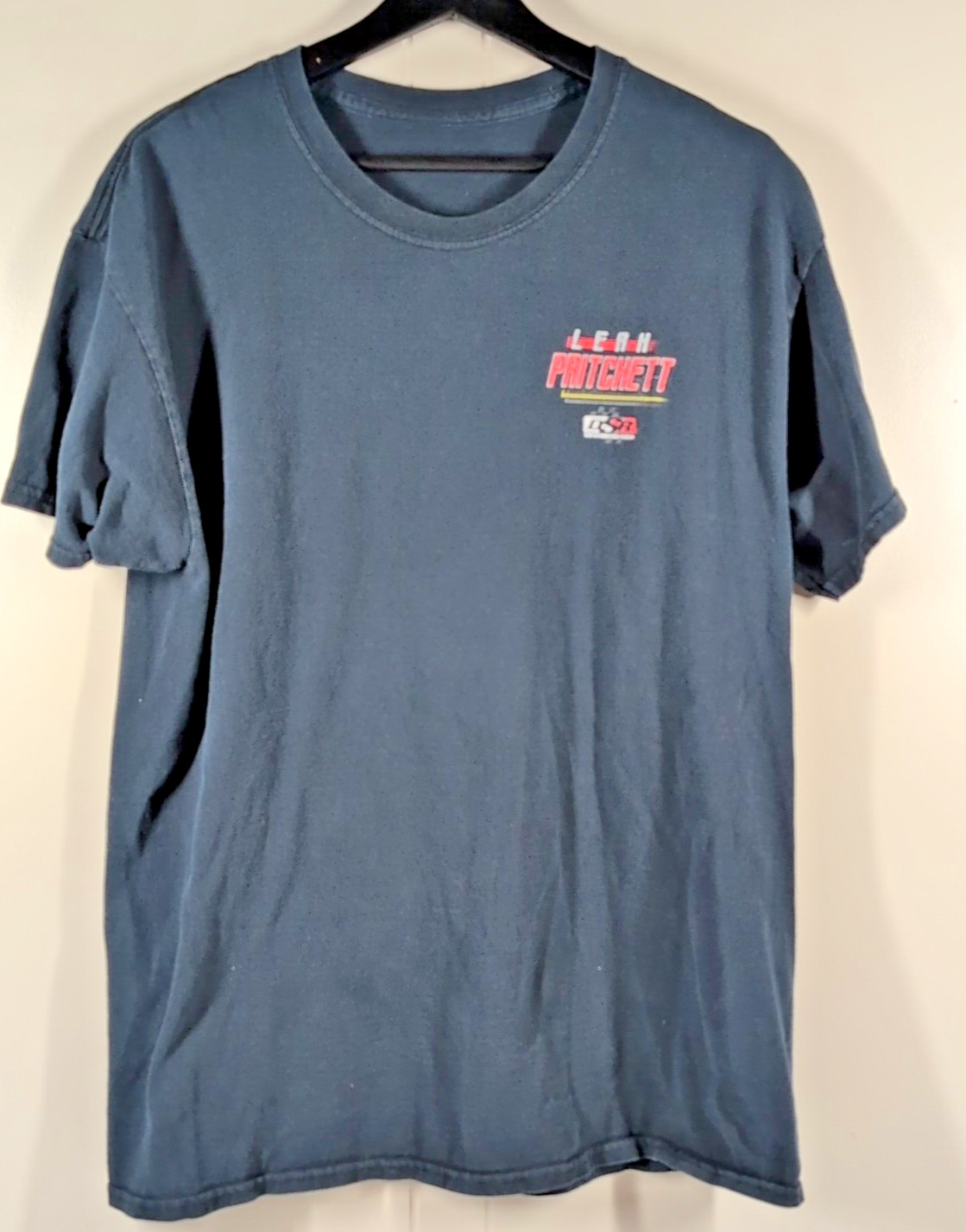 Leah Pritchett Top Fuel Dragster NHRA Drag Racing T-Shirt Papa Johns Size M-L