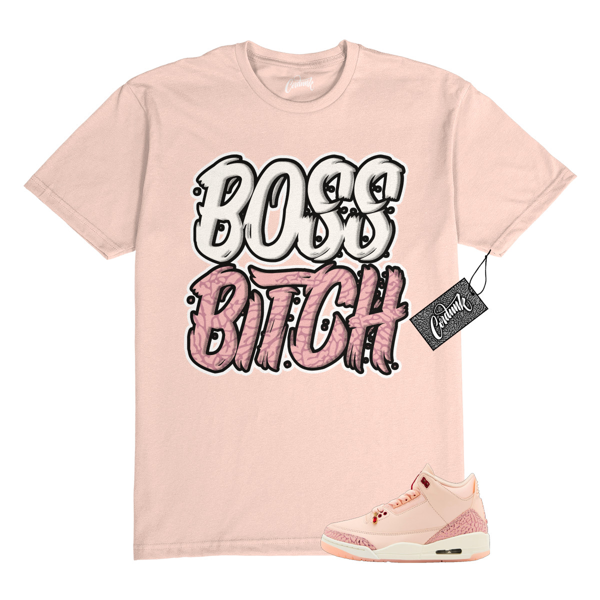 3 Valentine&rsquo;s Day Treat Yourself Washed Coral Pink Red T Shirt Match BOSS