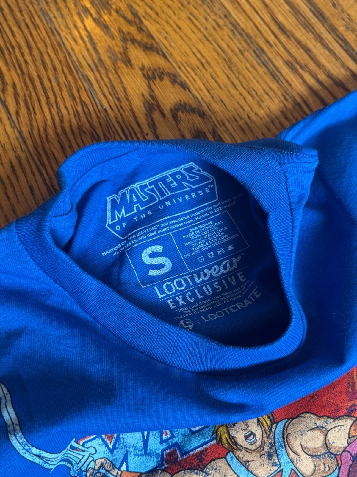Masters of the Universe He-Man T-Shirt Loot Crate Exclusive Mens Size S