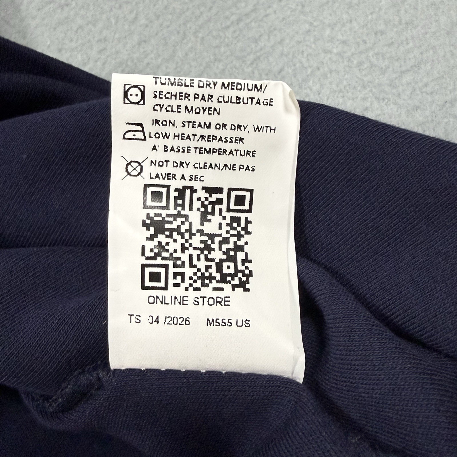 MIDA Undici Premium Cotton T-Shirt Men’s M Navy Blue Made in Italy NWT