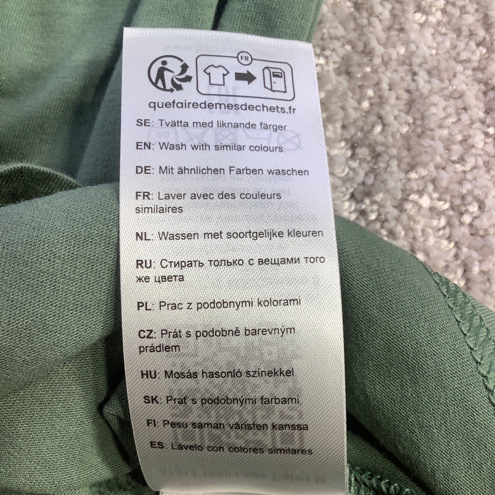 Fjallraven Mens 1960 Logo T-Shirt Patina Green Organic Cotton Size S NWT
