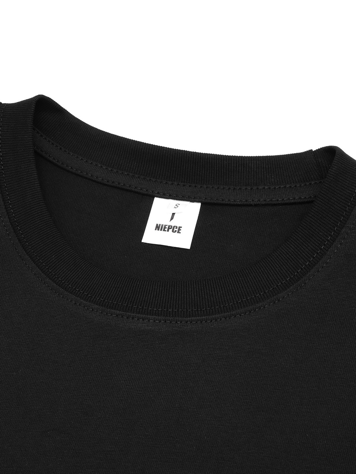 Niepce Men&rsquo;s Flower and Birds Embroidery Tee Japanese Streetwear T-Shirt