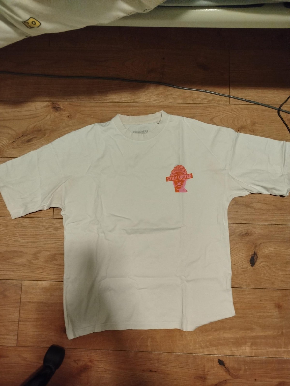 Hanes 2135Z0 T-Shirt for Men, Size L – White