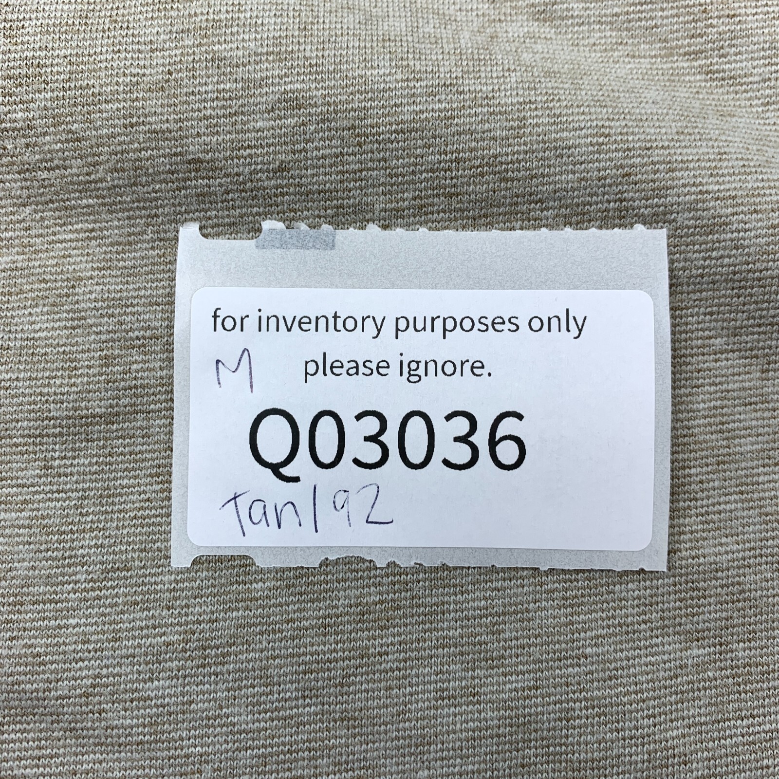 Hanes Beefy Henley Shirt Men&rsquo;s 2XL Long Sleeve Heather Tan Straight Hem